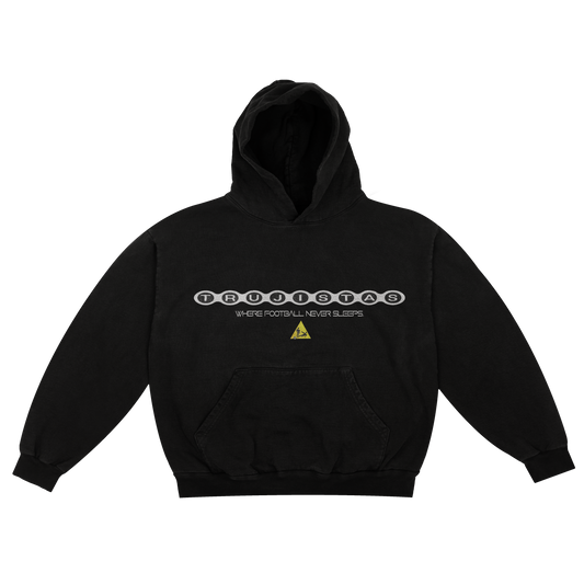 “Where football never sleeps” Hoodie.